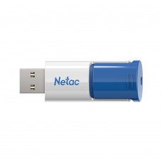 Флеш память USB 512Gb Netac U182 3.0 Белый/Синий