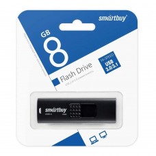 Флеш память USB 8Gb Smart Buy Fashion 3.0 Черный