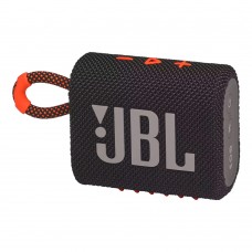 Портативная акустика JBL GO3 Черный/Оранжевый