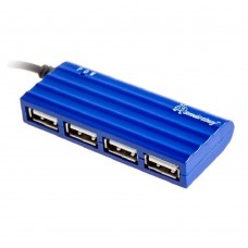 Концентратор USB HUB SmartBuy SBHA-6810-B 4 порта Синий