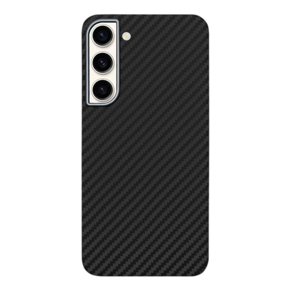 Чехол Samsung S24 накладка Keephone KEVLAR Черный