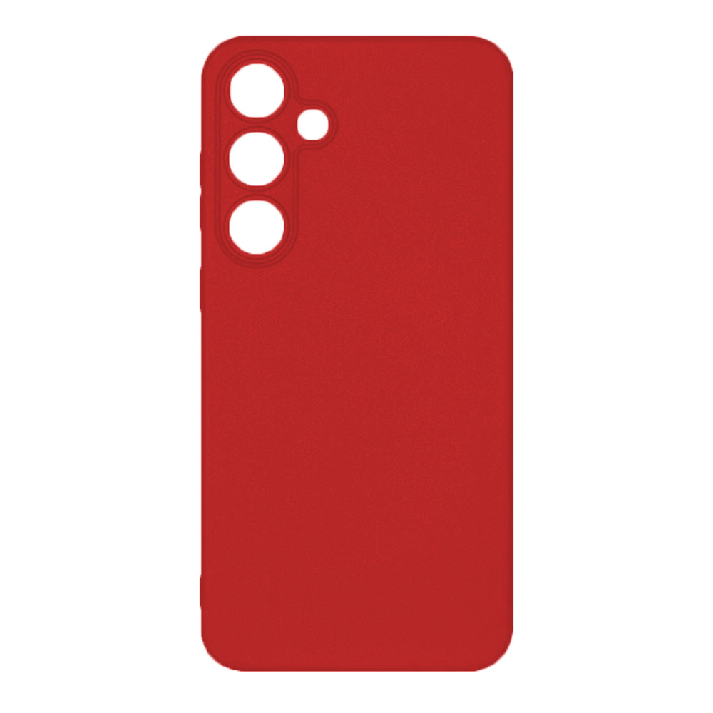 Чехол Samsung A25 5G накладка Soft Touch Красный
