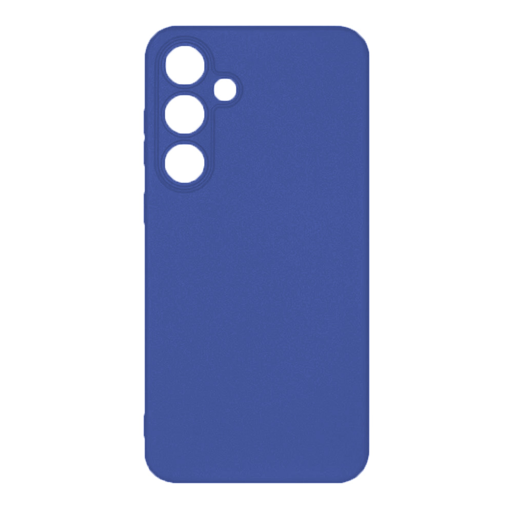 Чехол Samsung A35 5G накладка Soft Touch Синий