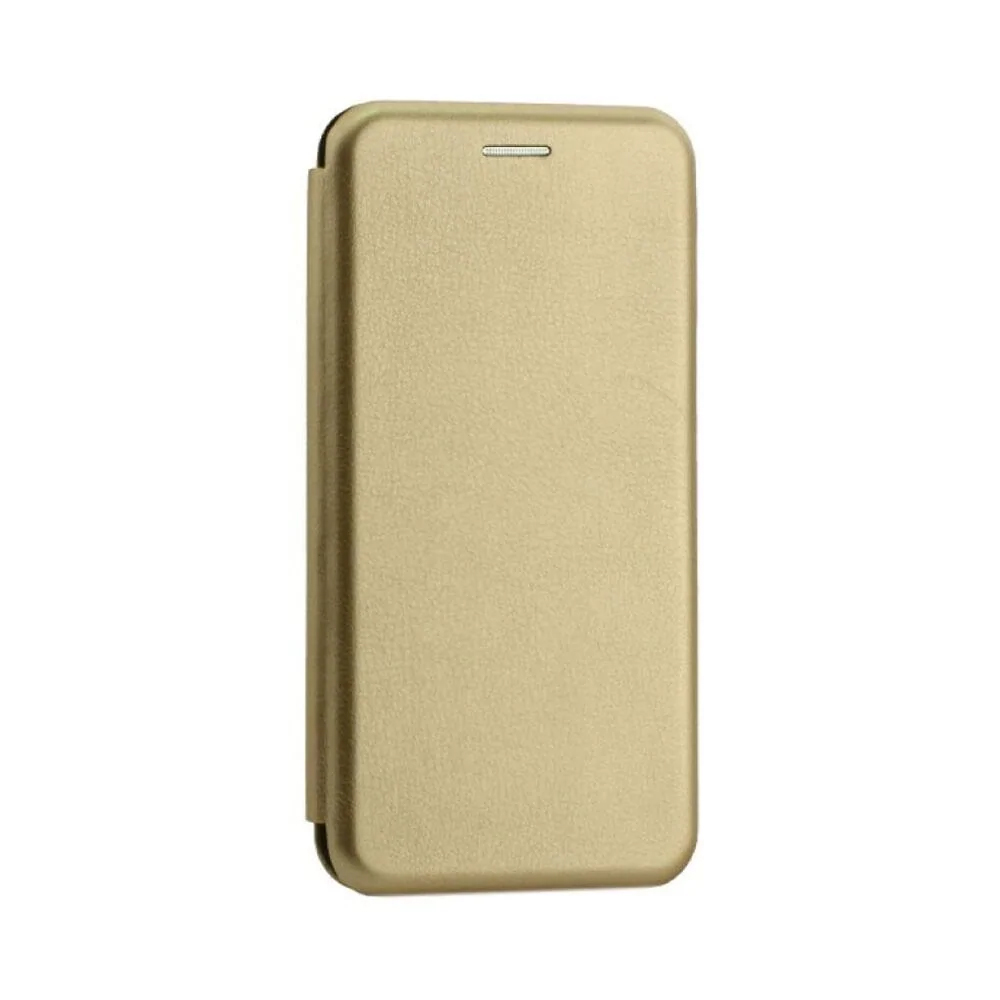 Чехол Samsung A35 книжка кожзам Золотой