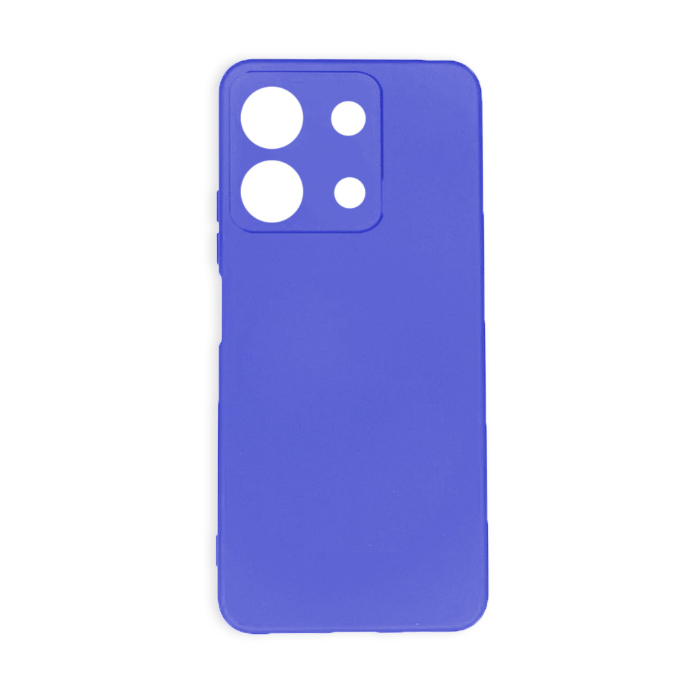 Чехол Xiaomi Redmi Note 13 5G накладка Soft Touch Синий