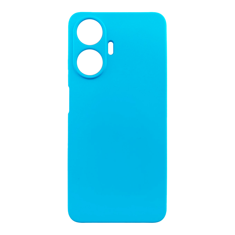 Чехол Realme C55 накладка Soft Touch Голубой